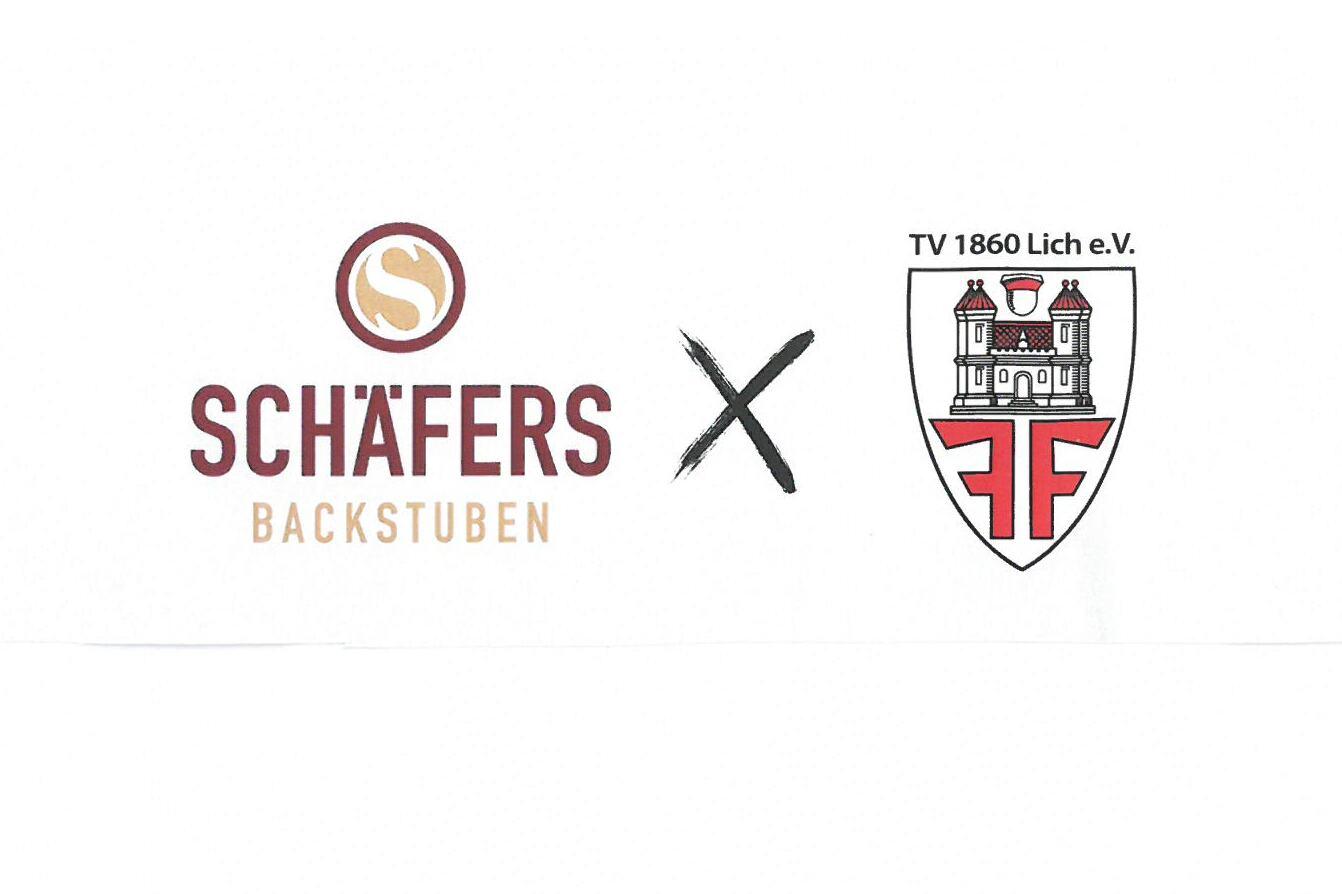Werbung für die Aktion von Schäfers Backstubenein und TV 1860 Lich: Sammeln von Einkaufsbons als Spende für den Verein.